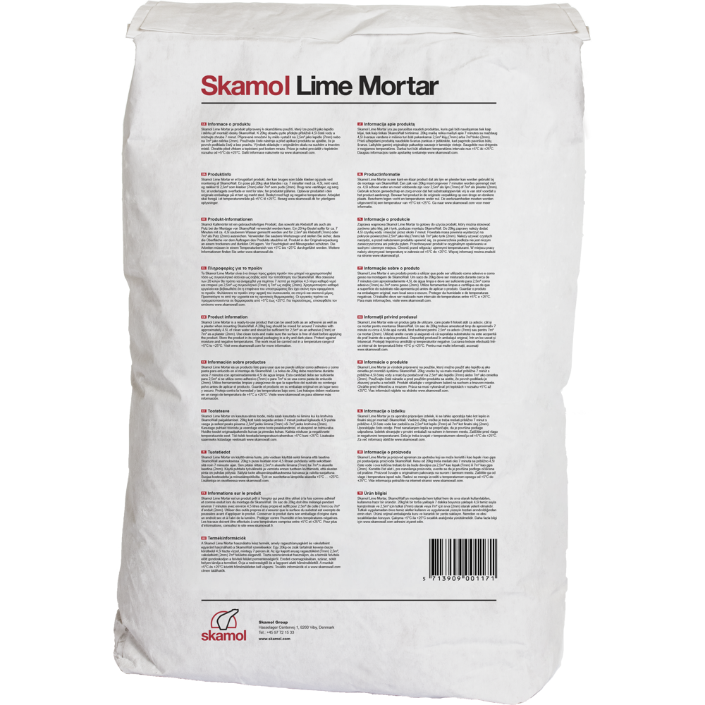 Skamol Lime Mortar